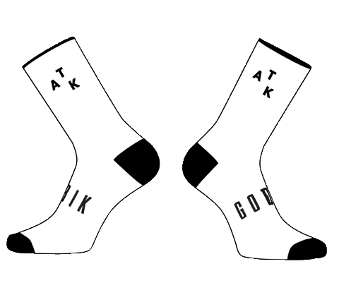 ATTAKK Aero Socks 25 - Clarity White
